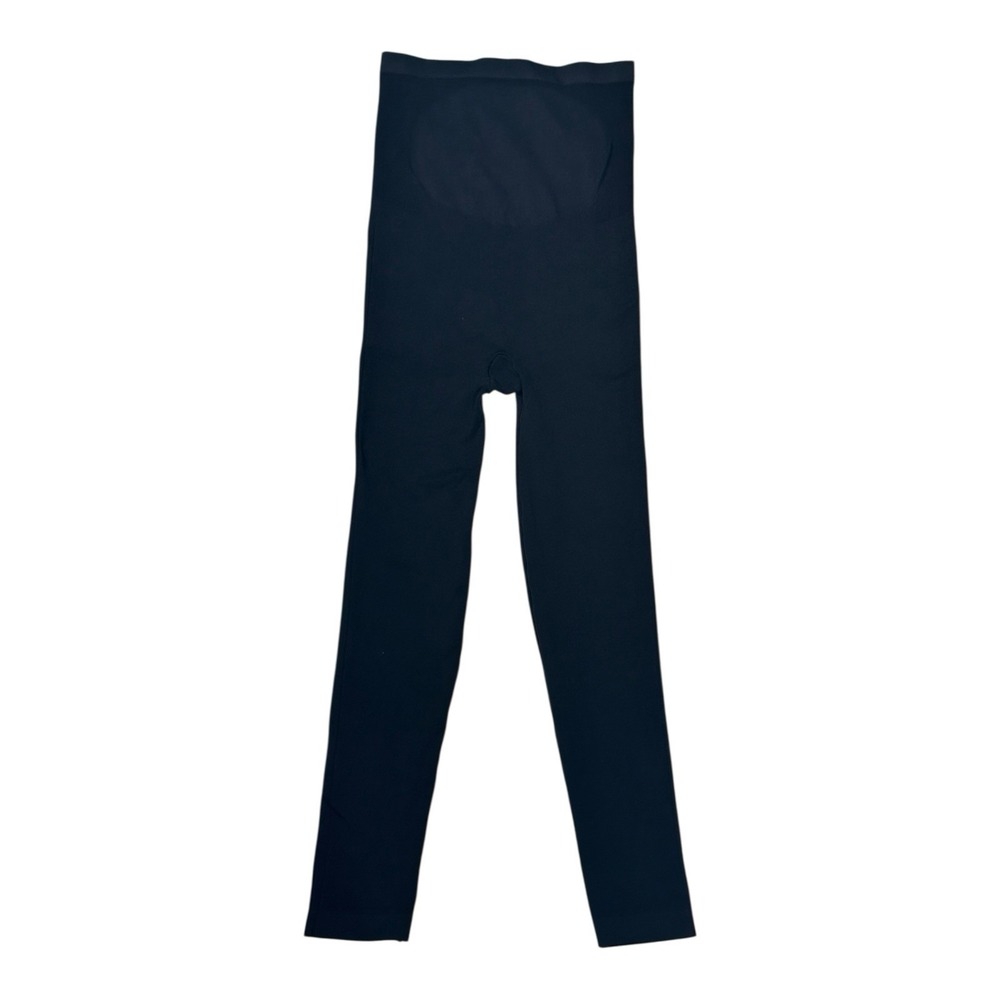 Spanx by Sara Blakely Leggings Womens Skinny Size L Black‎ Pull On